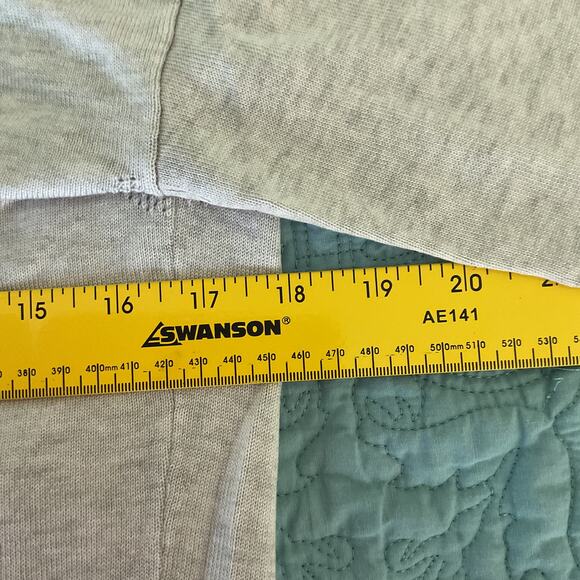 Athleta Womens Button Up Wool Blend Cardigan light Heathered Grey Medium - Picture 11 of 12